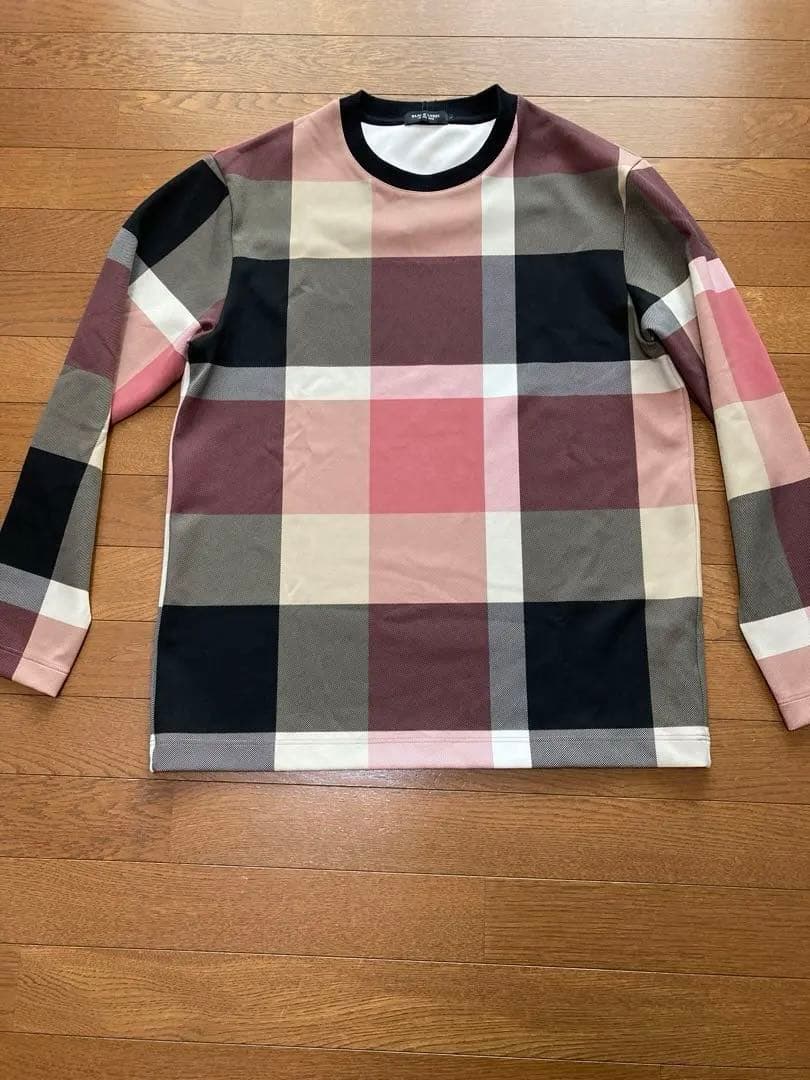 ブラックレーベルクレストブリッジ　チェック柄 長袖カットソー 【新品・未使用品】