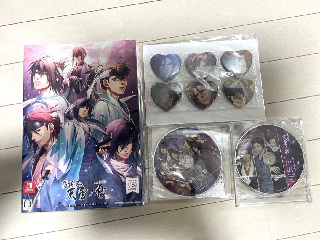 新品　薄桜鬼 真改 天雲ノ抄 オトメイト ロイヤルスイート BOX Switch