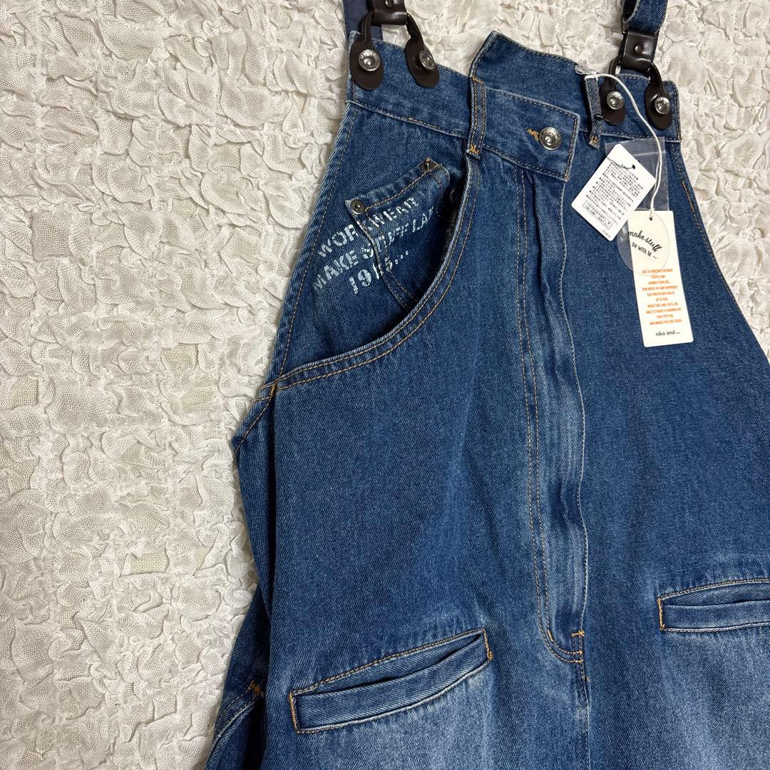 niko and... Misayoミリコレサスワンピース　ジャンスカ　デニム