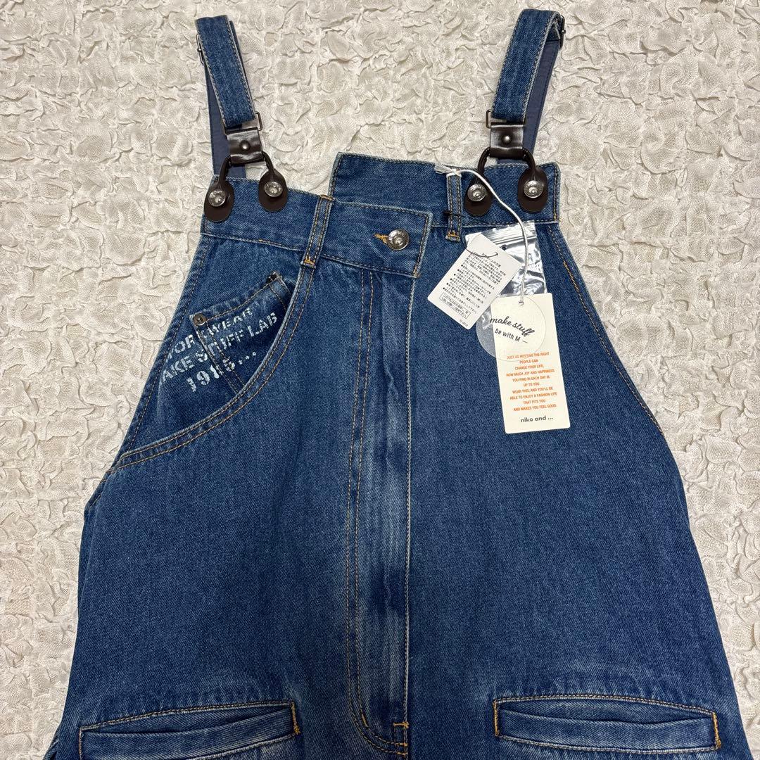 niko and... Misayoミリコレサスワンピース　ジャンスカ　デニム
