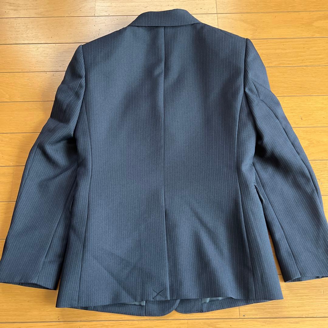 極美品✨⑤点フルセット　CHOPIN 黒スーツ　セットアップ150濃紺ネイビー