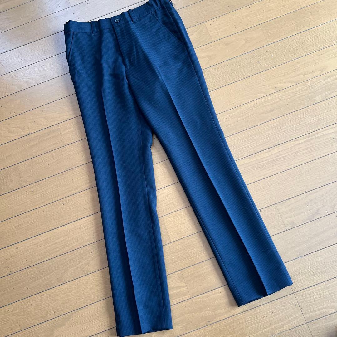 極美品✨⑤点フルセット　CHOPIN 黒スーツ　セットアップ150濃紺ネイビー