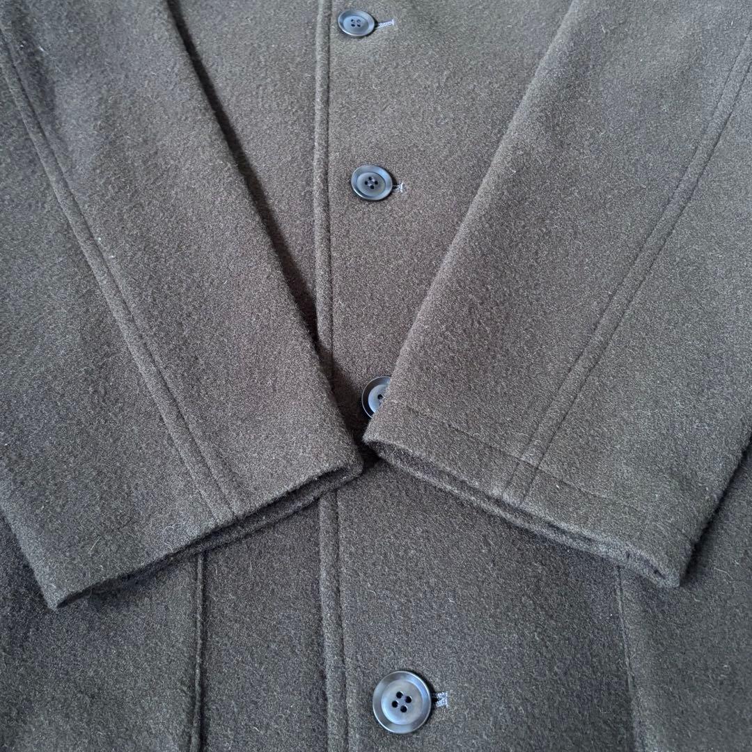 ワイズ　チェスターコート　ロング　ウール　ヨウジヤマモト　ブラウン　茶色　２