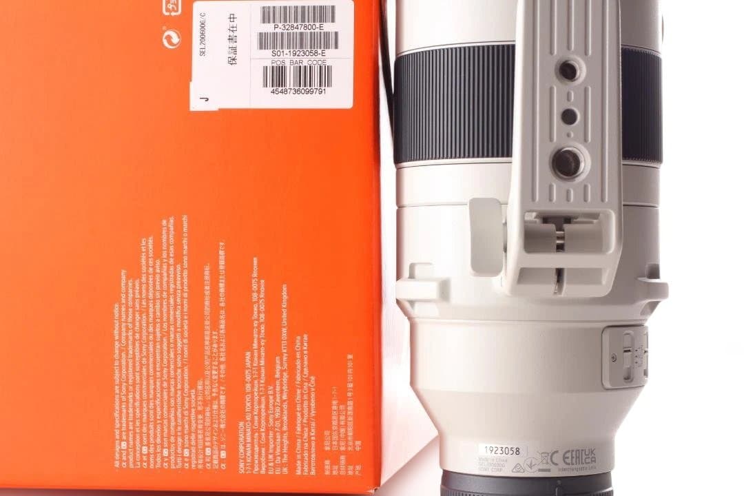 SONY FE 200-600mm F5.6-6.3 G OSS レンズ
