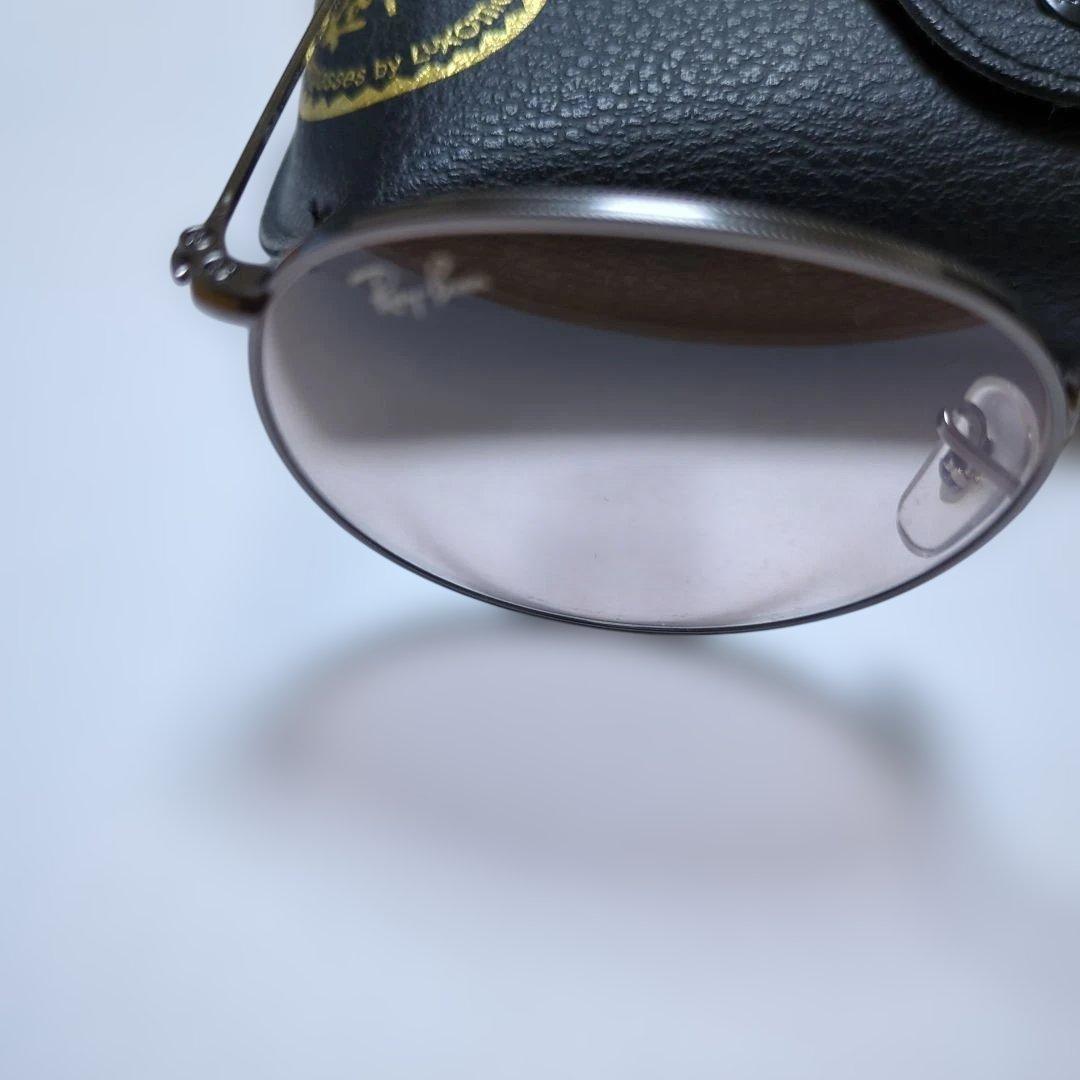 レイバン ラウンドメタル RB3447 Evolve 004/T5調光