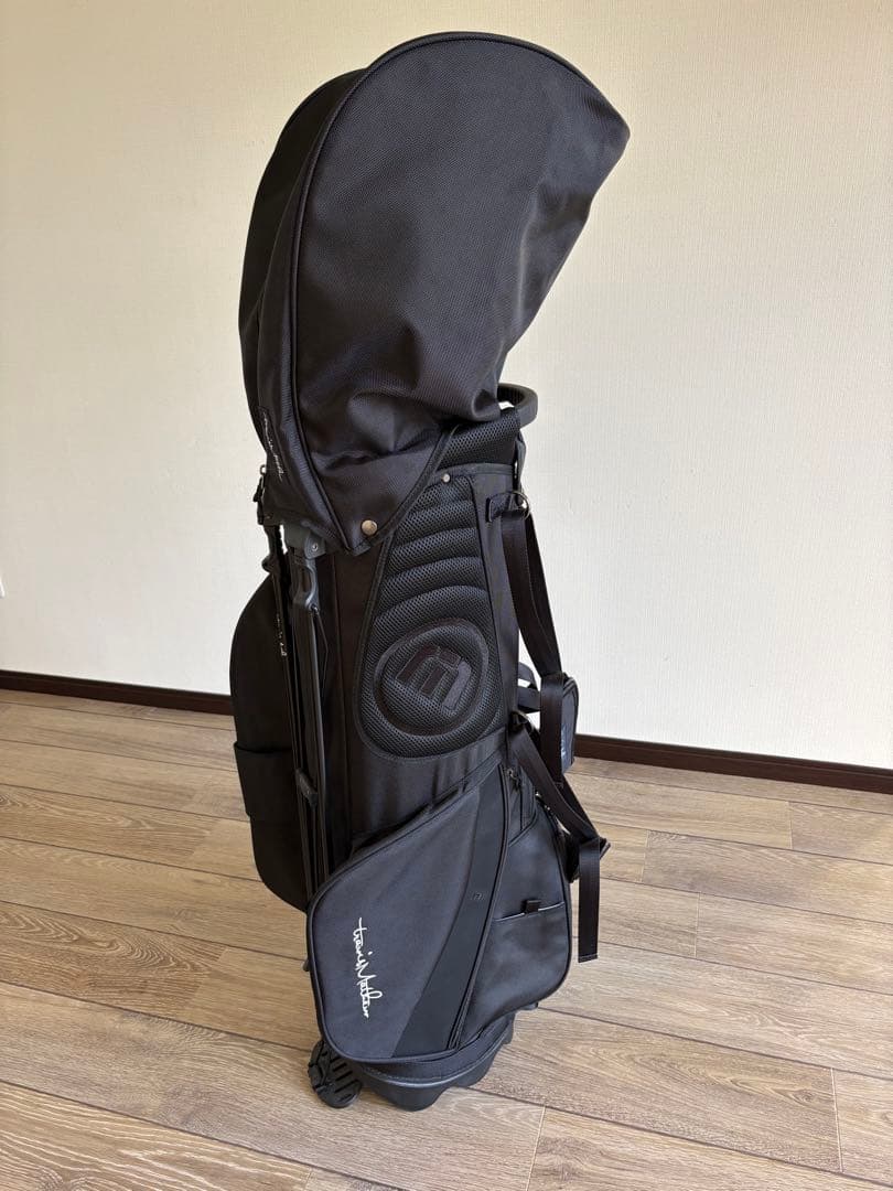 JPSR223 新品・未使用トラビスマシュー　 ブラックキャディバッグ