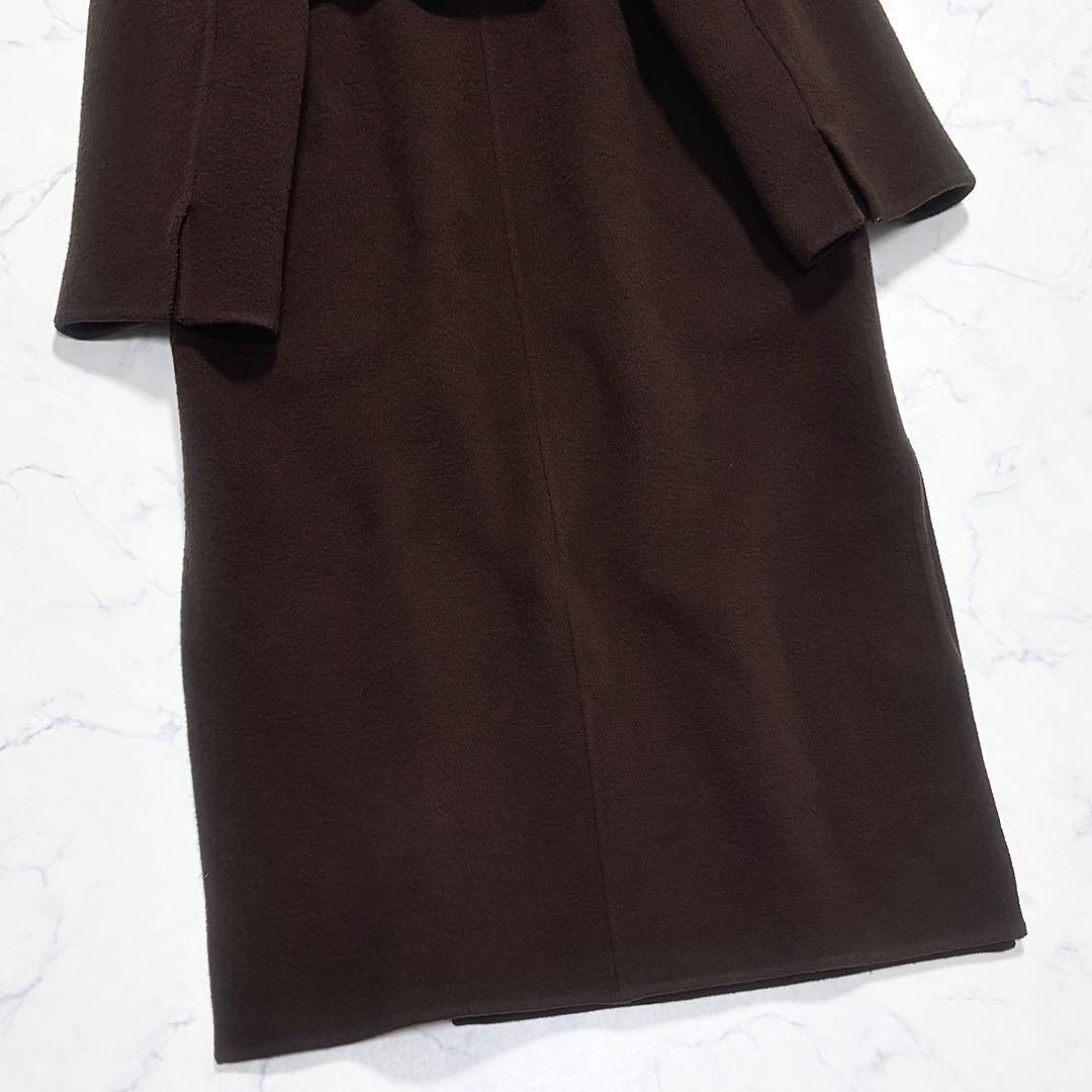 Spick&Span スピックアンドスパン / ヴェロアフォールドラペルコート