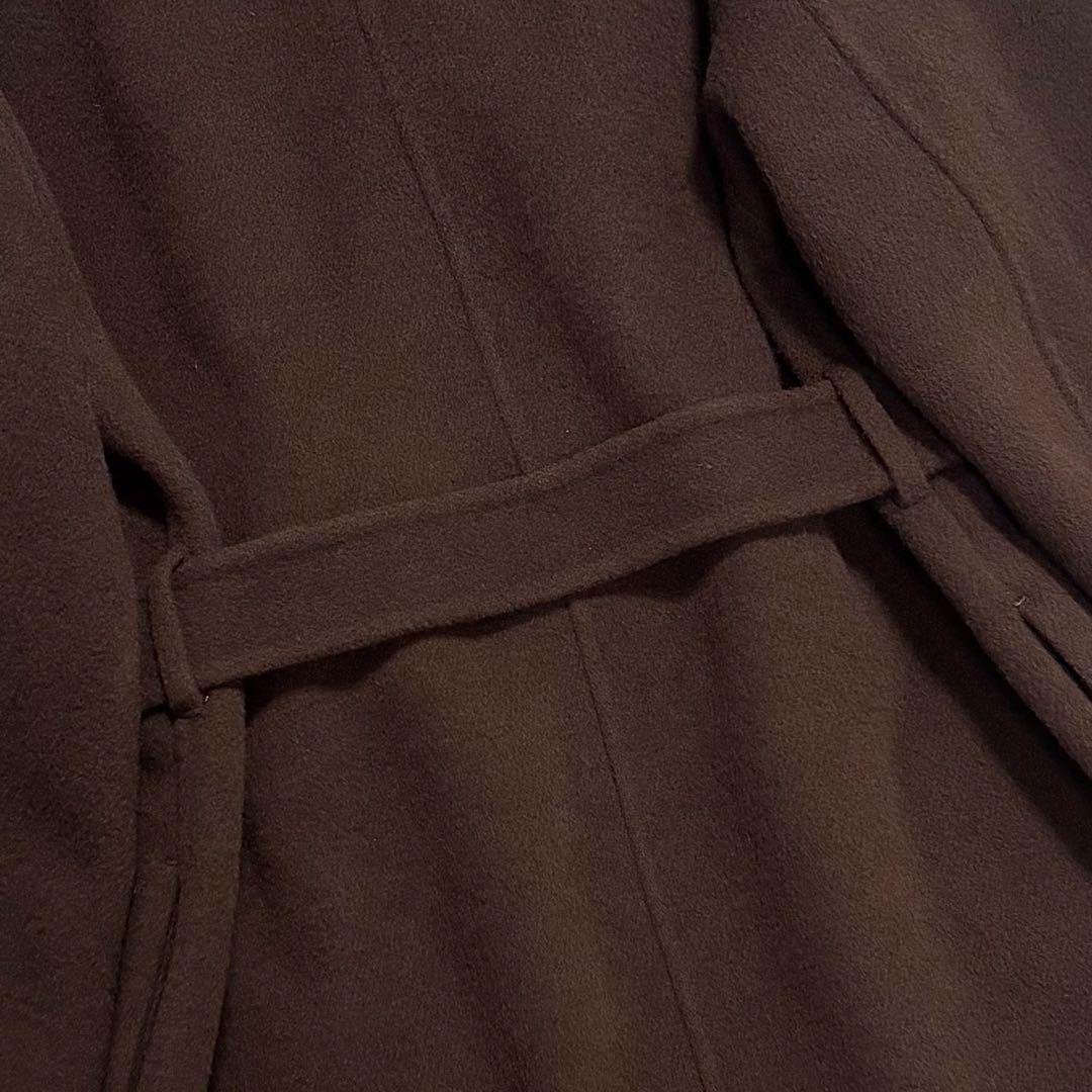 Spick&Span スピックアンドスパン / ヴェロアフォールドラペルコート