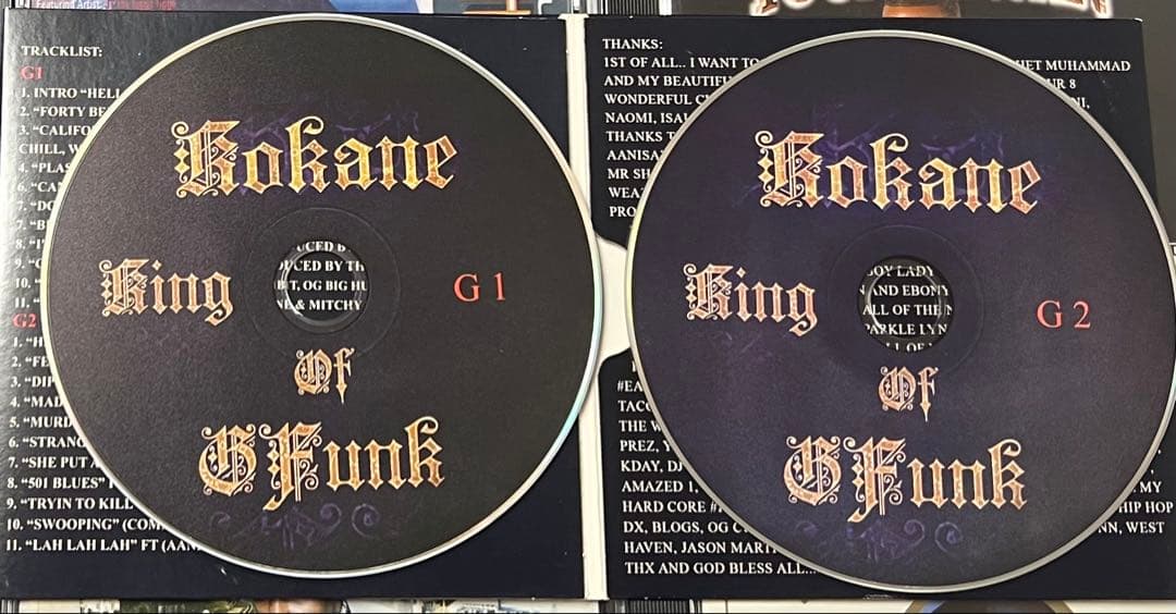洋楽 Kokane King Of G Funk g-rap g-luv g-funk