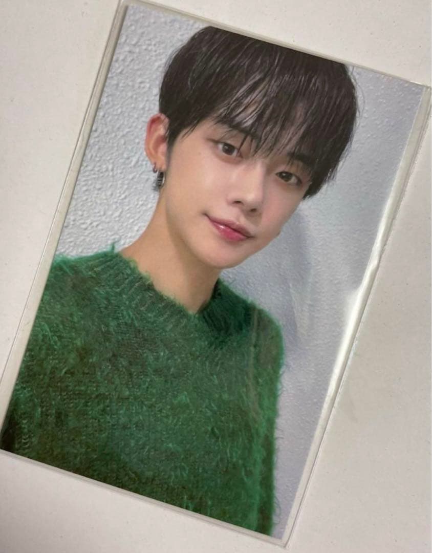 TXT ヨンジュン　inkigayo サノク　公開放送　トレカ