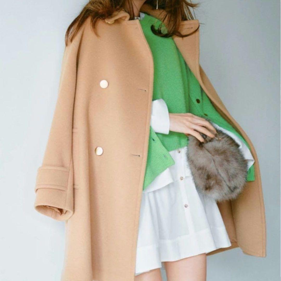 24AW✨新品タグ付き JUSGLITTY スタンダードPコート 近年モデル♡