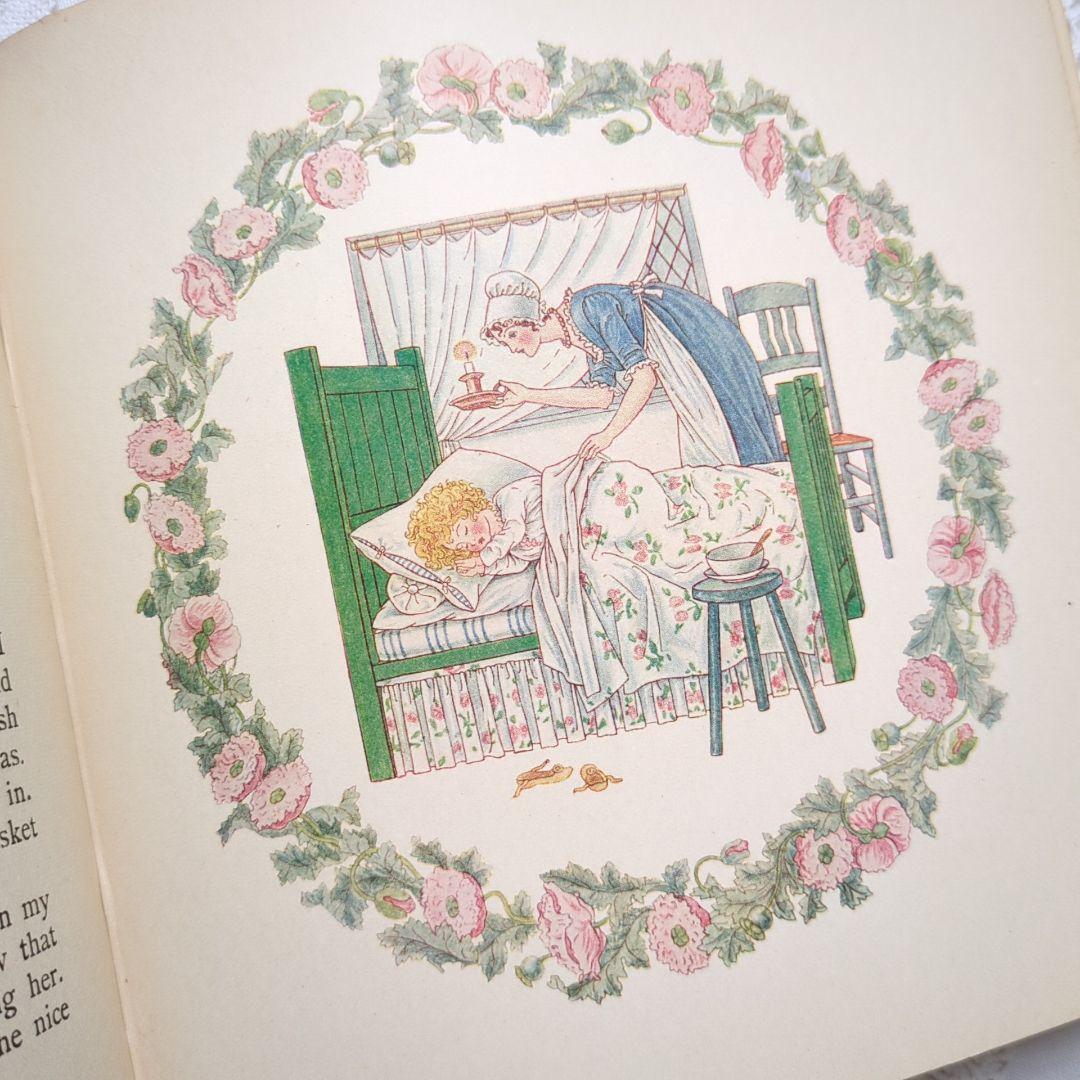 稀少1889アンティーク絵本 洋書古書 児童書 ヴィクトリアン ヴィンテージ