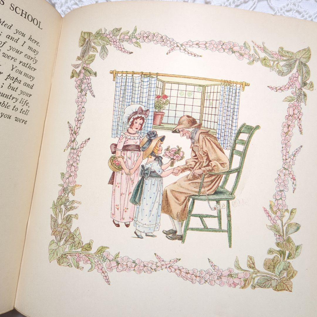 稀少1889アンティーク絵本 洋書古書 児童書 ヴィクトリアン ヴィンテージ