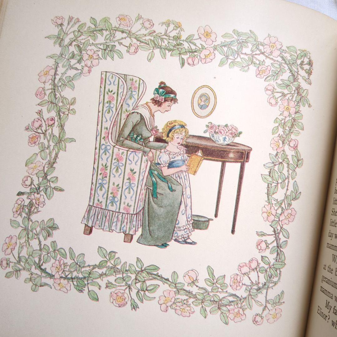 稀少1889アンティーク絵本 洋書古書 児童書 ヴィクトリアン ヴィンテージ