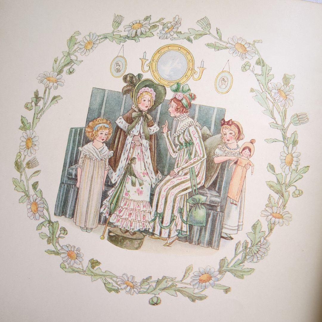 稀少1889アンティーク絵本 洋書古書 児童書 ヴィクトリアン ヴィンテージ