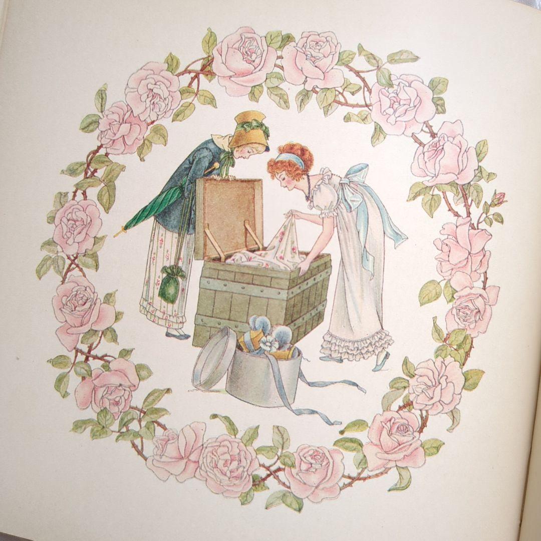 稀少1889アンティーク絵本 洋書古書 児童書 ヴィクトリアン ヴィンテージ