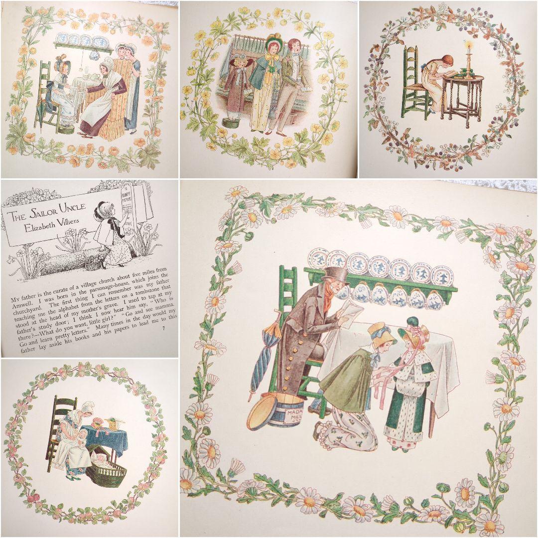 稀少1889アンティーク絵本 洋書古書 児童書 ヴィクトリアン ヴィンテージ