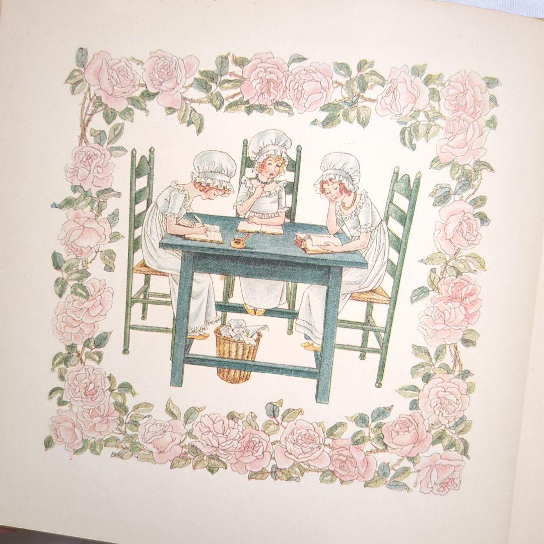 稀少1889アンティーク絵本 洋書古書 児童書 ヴィクトリアン ヴィンテージ