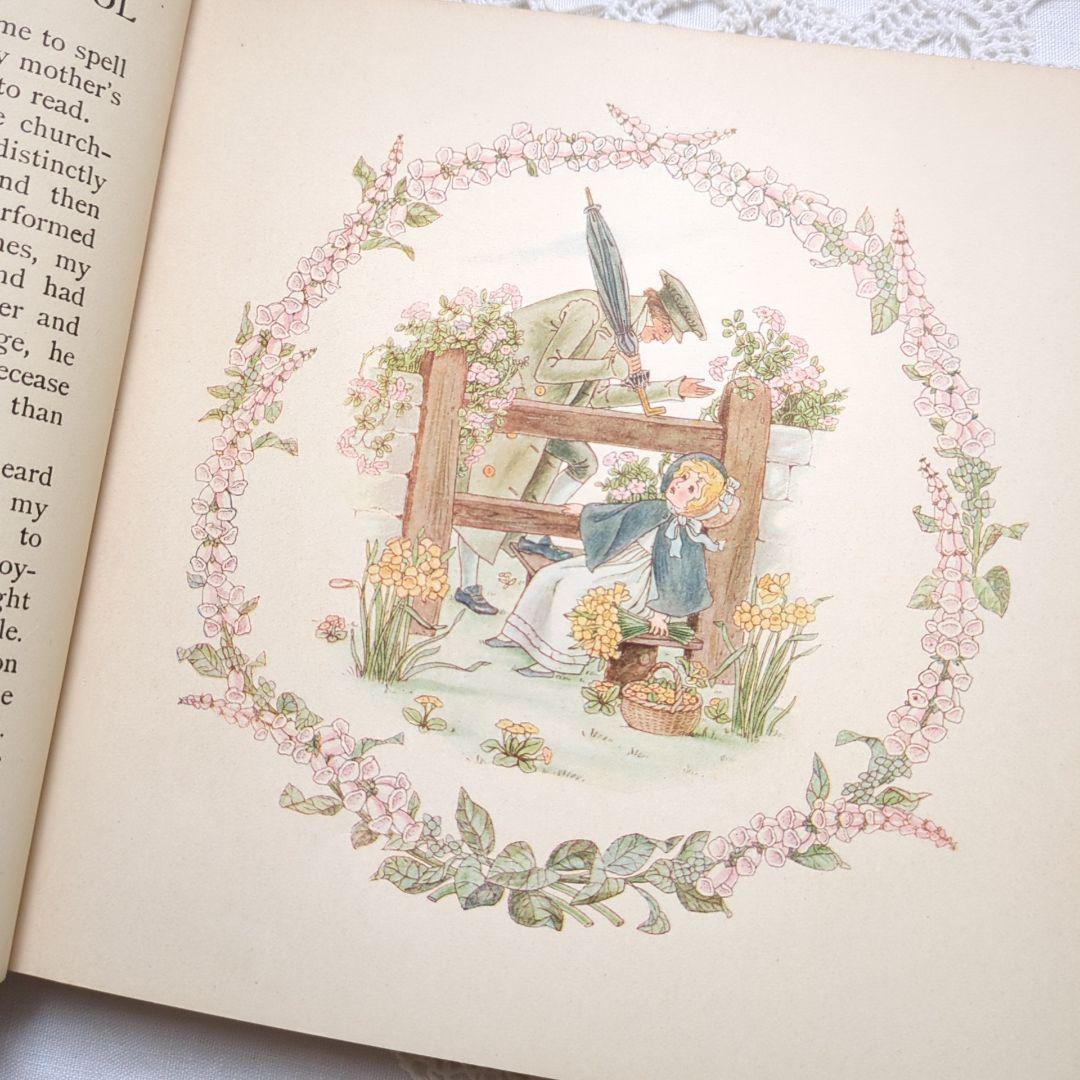 稀少1889アンティーク絵本 洋書古書 児童書 ヴィクトリアン ヴィンテージ