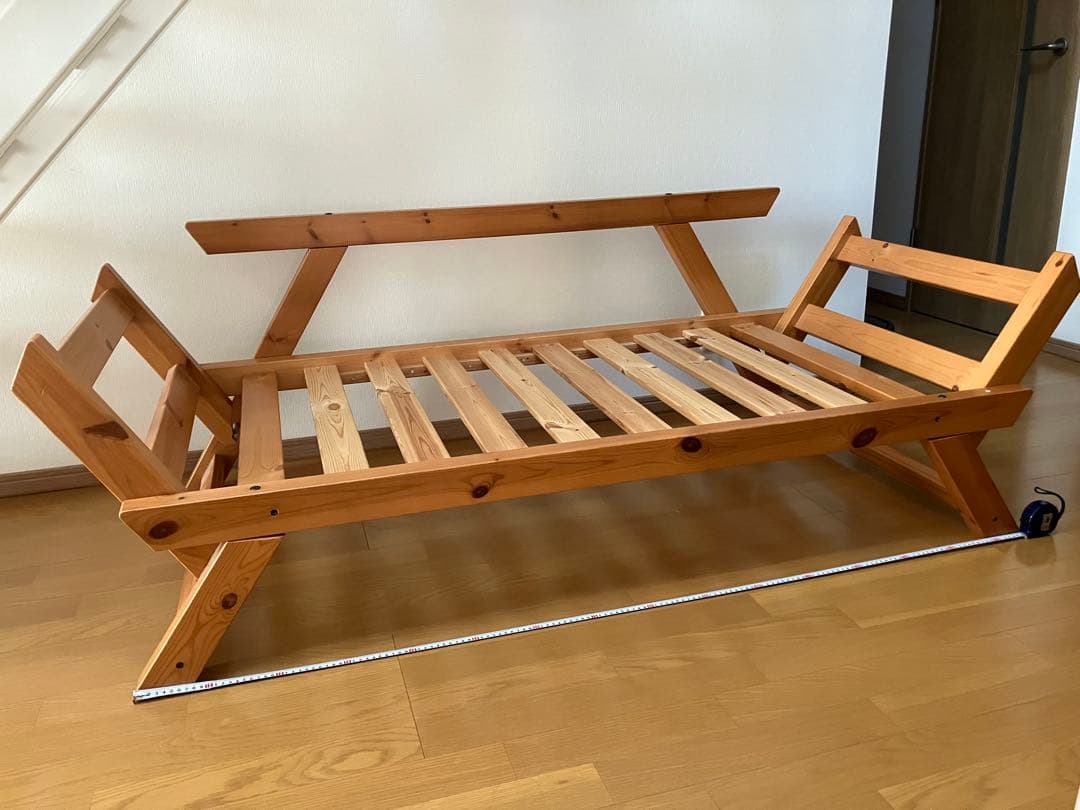 2人掛けソファーベット 北欧風ソファ/引き取り可能