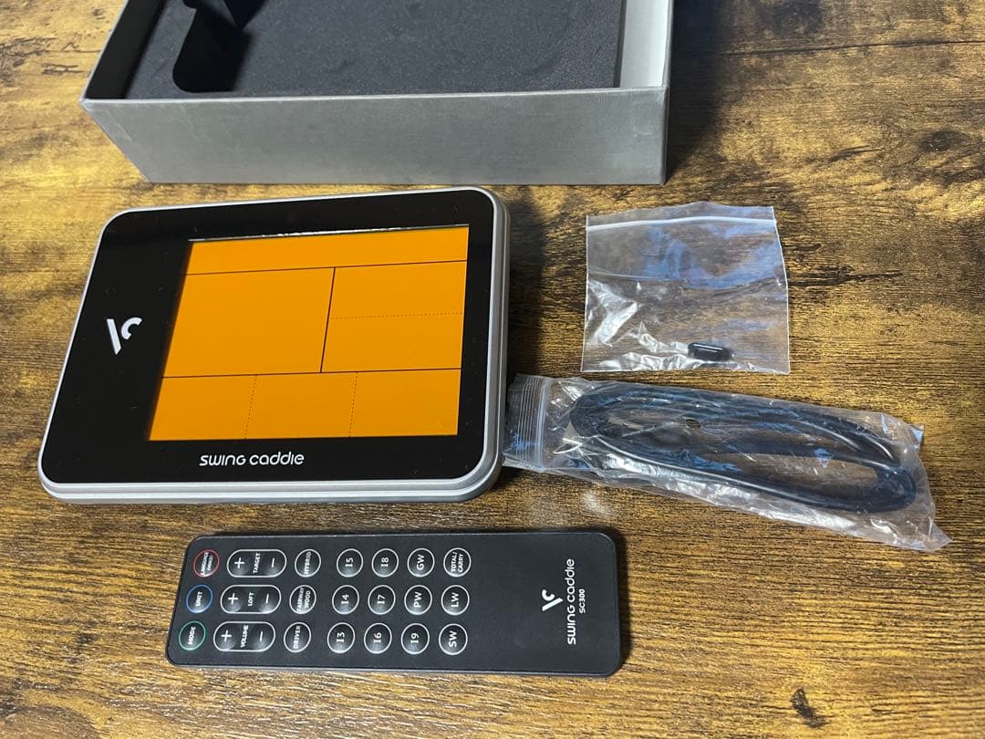 ボイスキャディ SC300高性能レーダー距離計ゴルフ距離計測器！動作問題なし