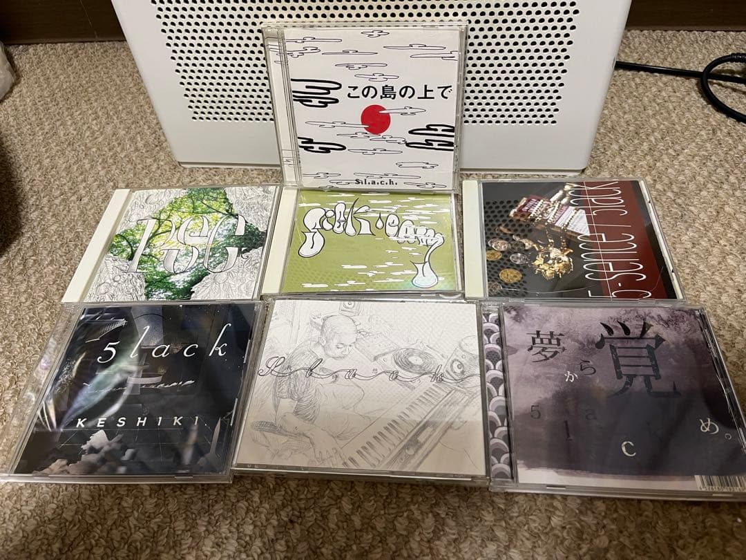 5lack s.l.a.c.k. CD 7枚セット