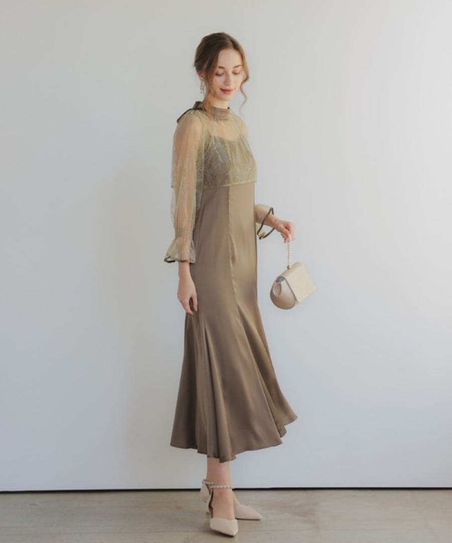 Dorry Doll リーフブラウスセットドレス