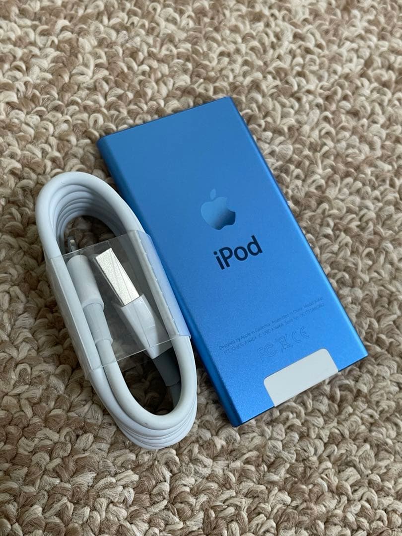 ☆美品 動作確認済 iPod nano 第7世代 ブルー 2015年モデル