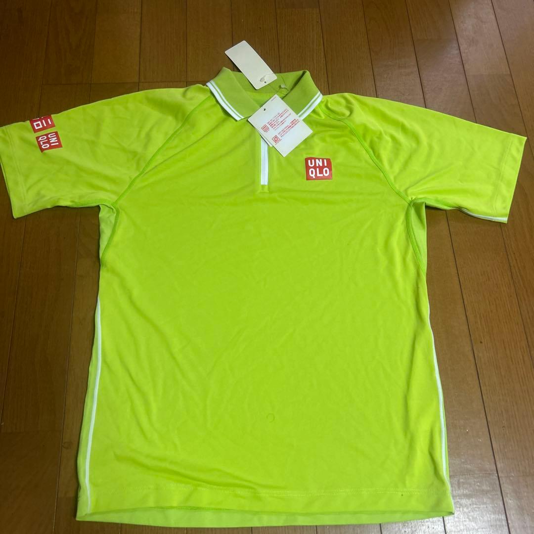 UNIQLO ユニクロ ドライEX ハーフジップ ポロシャツ 錦織選手 モデル
