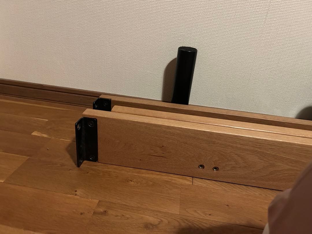 【10日まで8500円】無垢材ベッド・オーク材・セミダブル