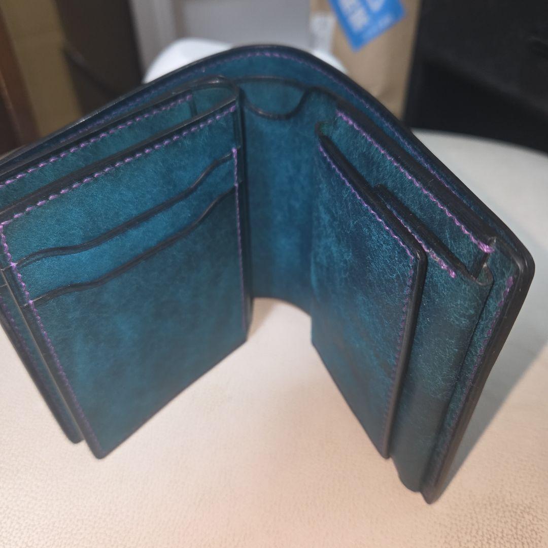 マルゴーレザー　２つ折り財布