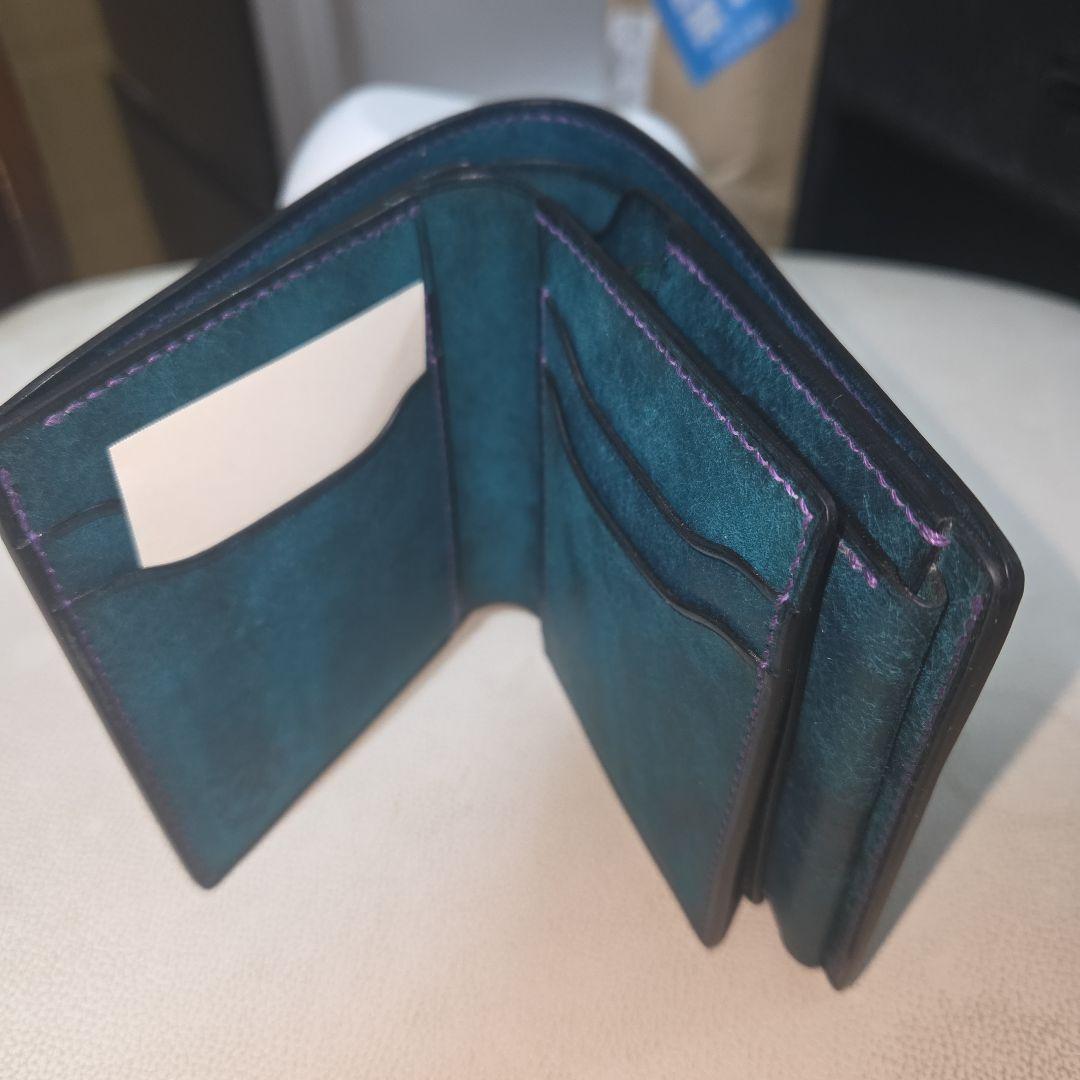 マルゴーレザー　２つ折り財布