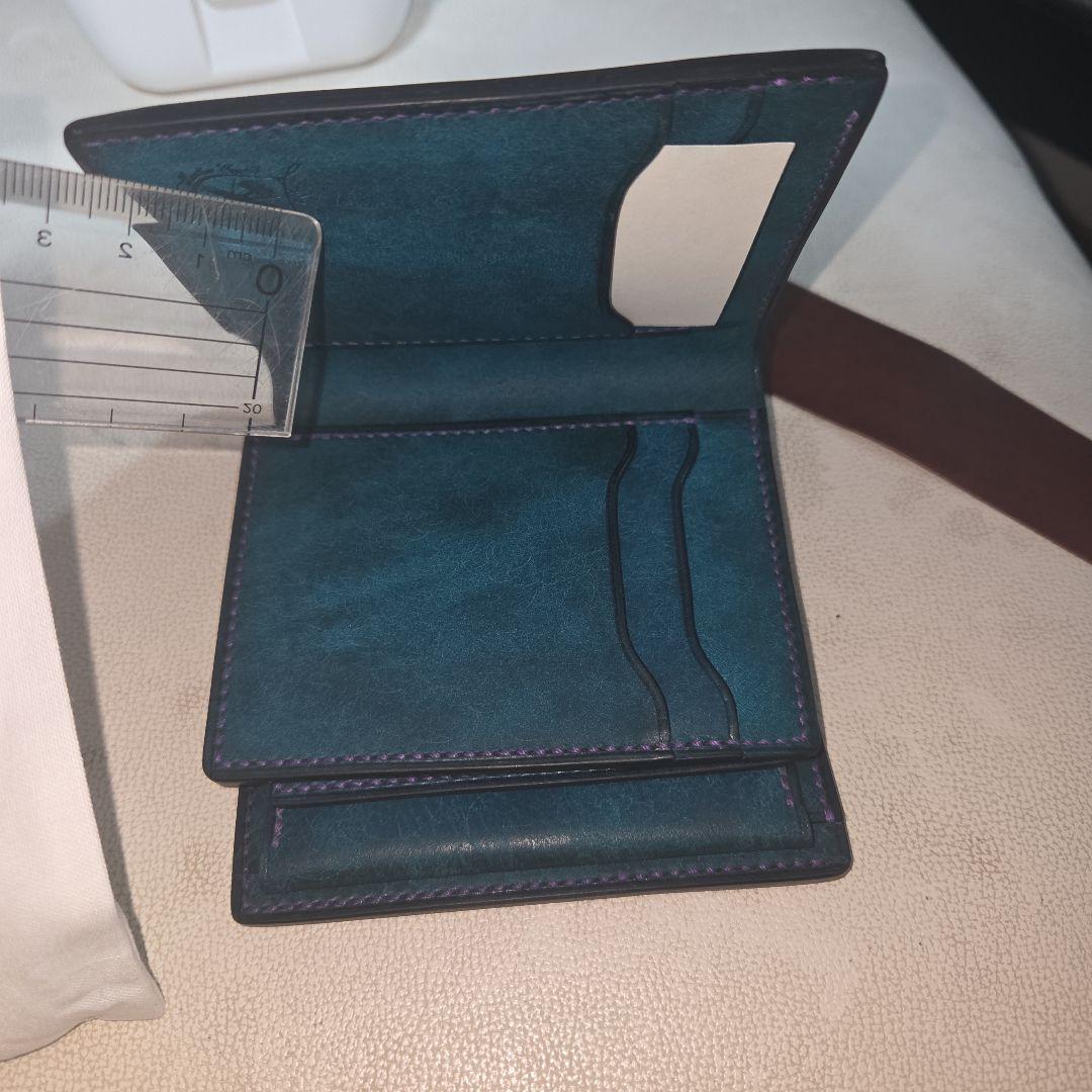 マルゴーレザー　２つ折り財布