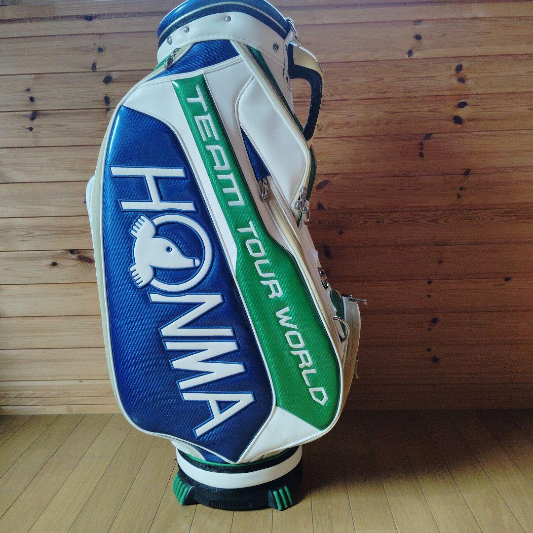 [週末値下げ中] 高山忠洋プロ使用　HONMAキャディバッグ