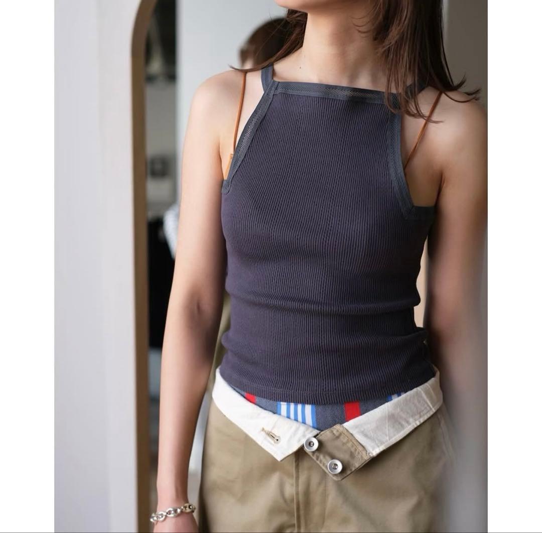 フミカウチダ　チノキュロット　パンツfumika uchida 2025ss