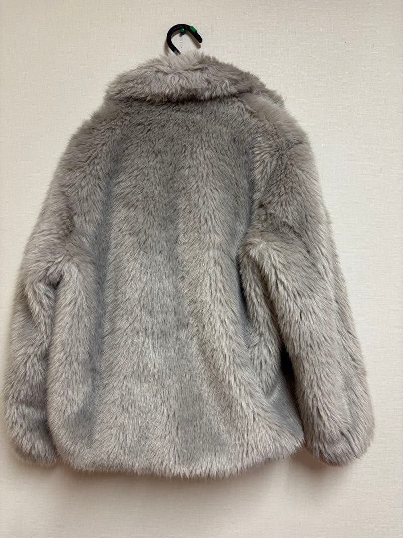 AIVER　ショートフェイクファーコート