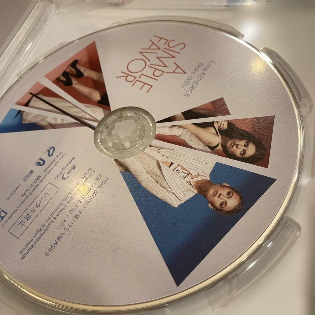 廃盤　シンプル・フェイバー('18米/カナダ)Blu-ray