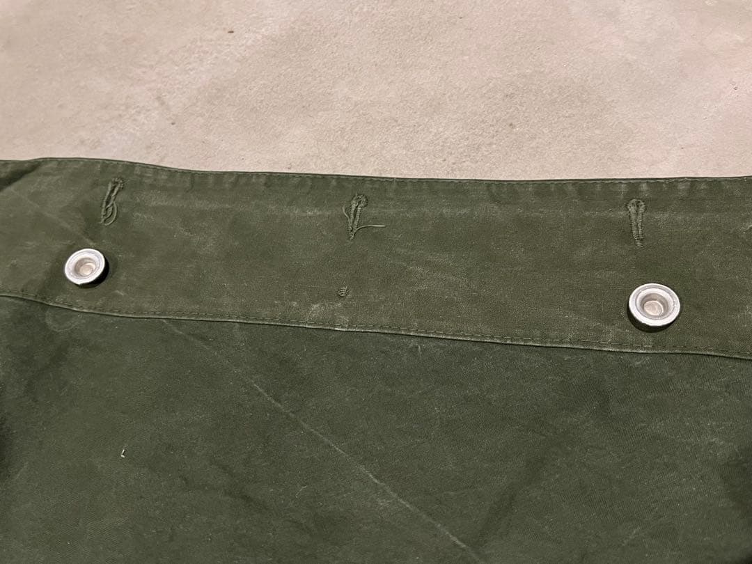 4枚セット ノルウェー軍 軍幕 テント ツェルトバーン シェルターハーフ 実物