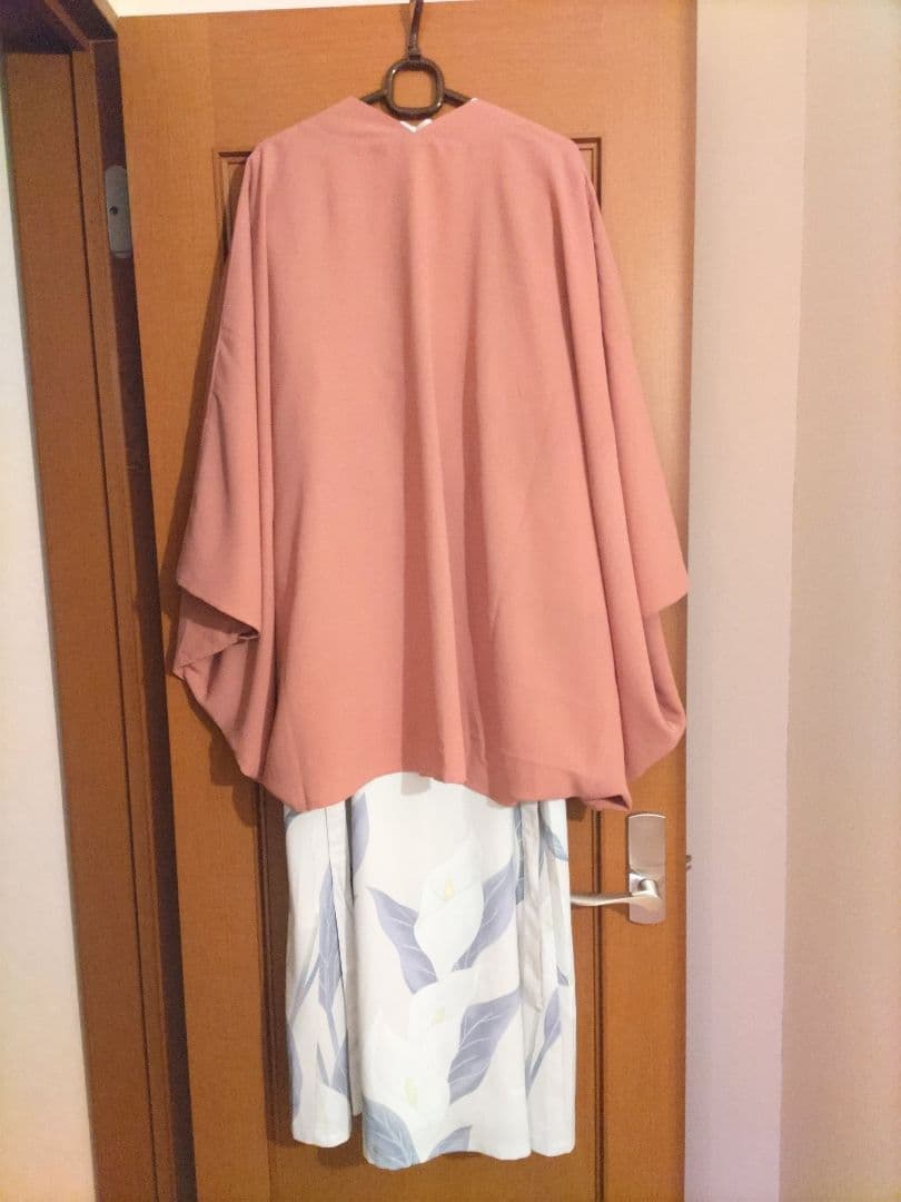 ワモノヤカヤ　新品未使用タグ付き水芭蕉羽織付きロングワンピースFREE SIZE