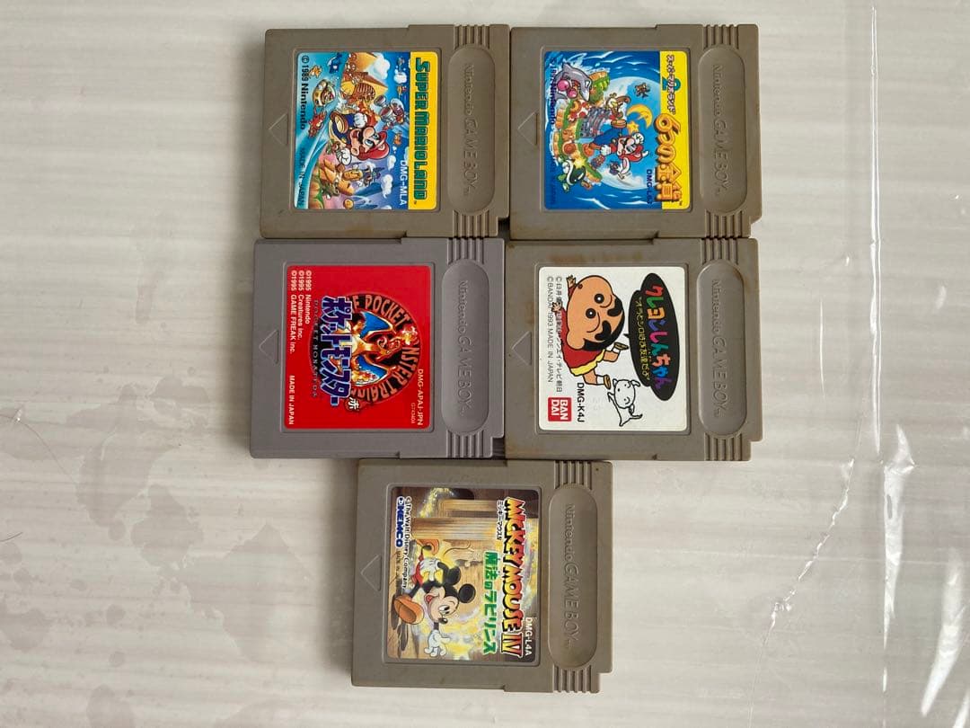ゲームボーイ ソフト5本セット