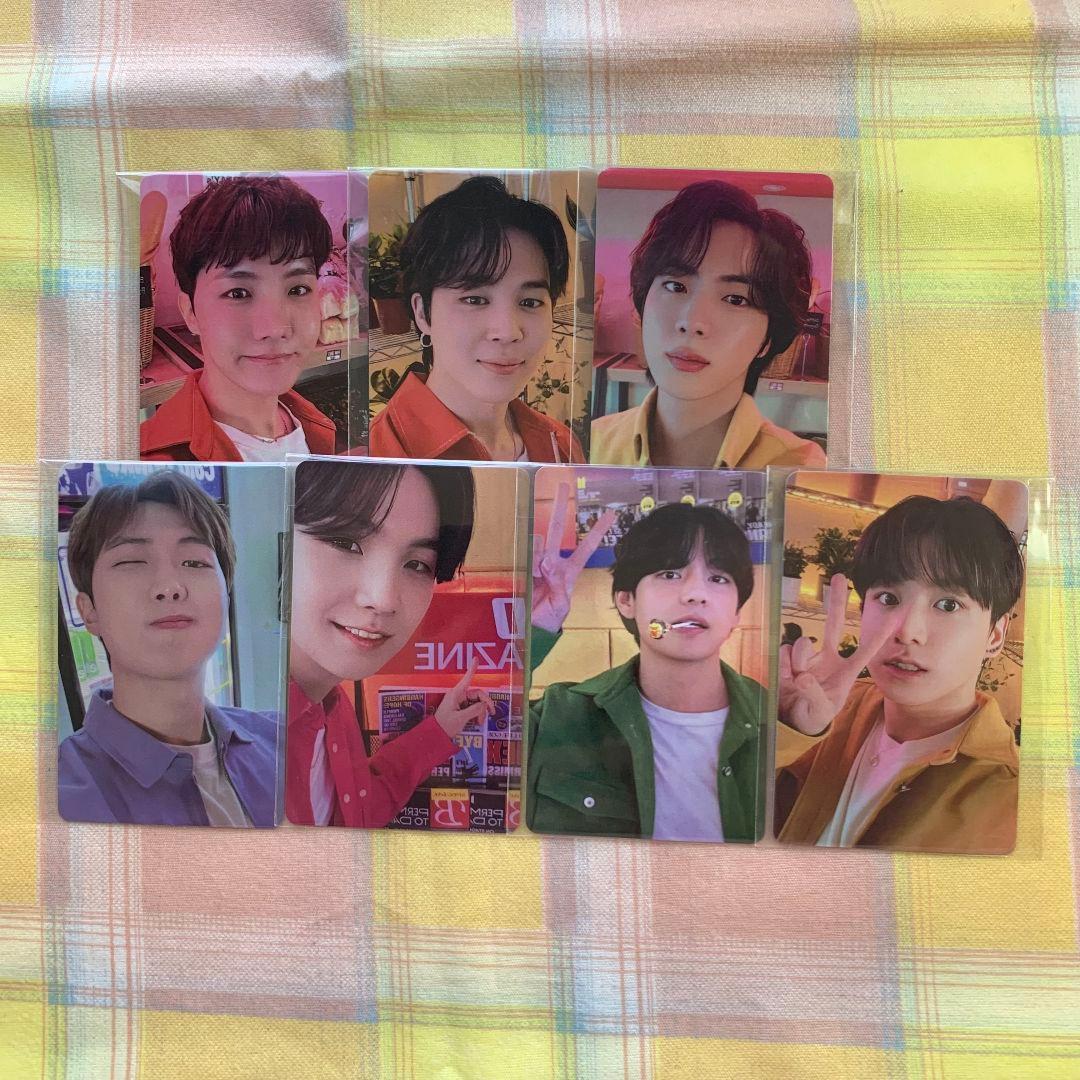 PTD BTS 予約購入特典 トレカ 7枚セット