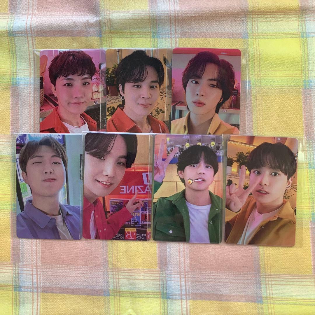 PTD BTS 予約購入特典 トレカ 7枚セット