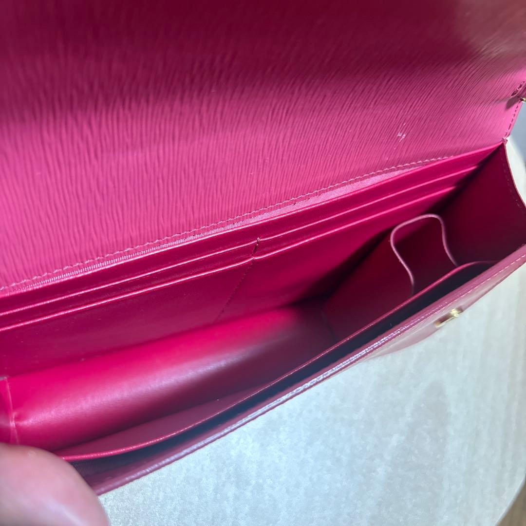 PRADA ショルダーバッグ　ショルダーウォレット ピンク