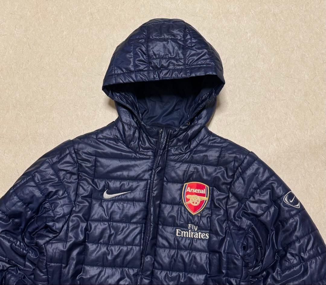 NIKE 00s アーセナル　ジャケット　ダウン