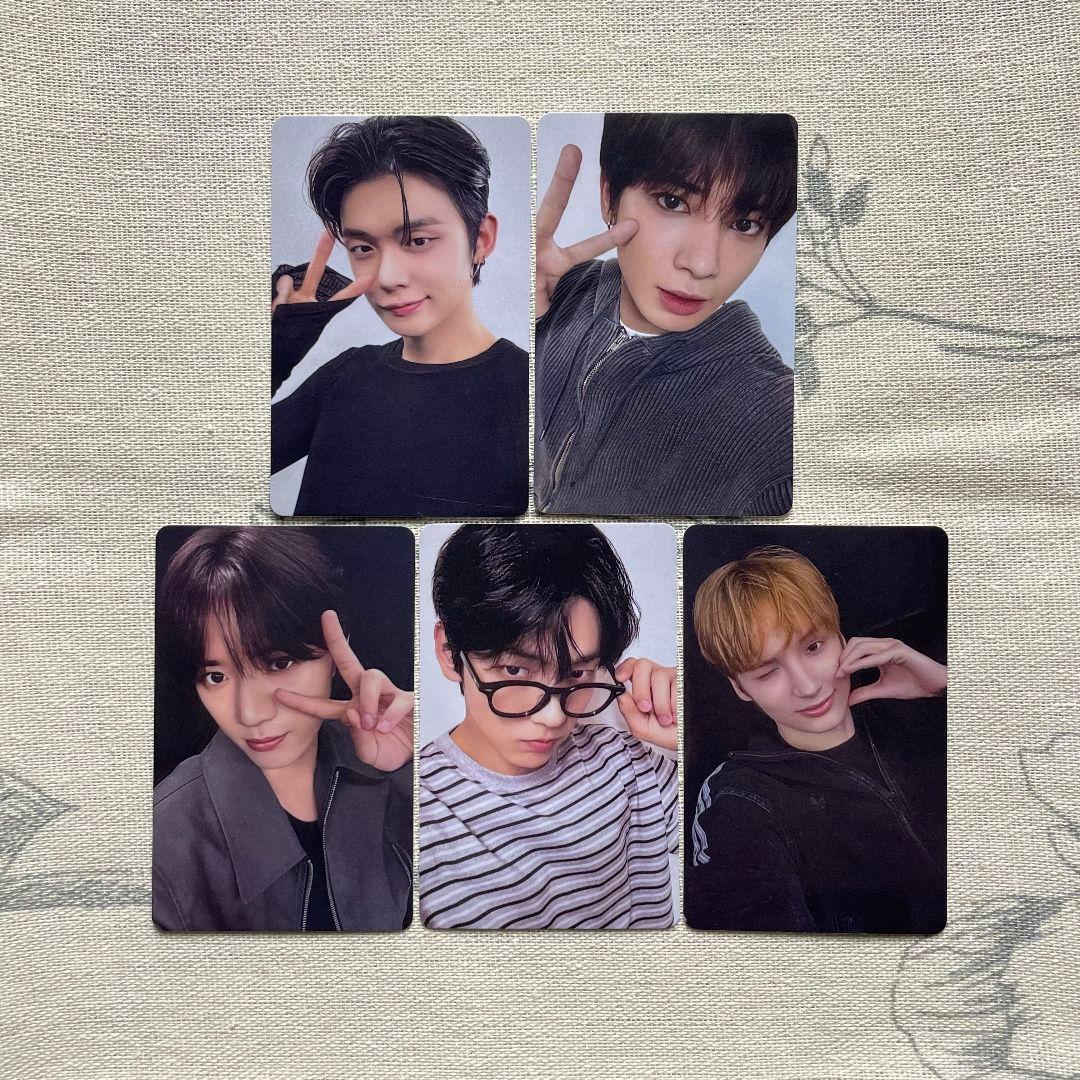 TXT LINEMUSIC 当選 再生キャンペ-ン トレカ 5枚