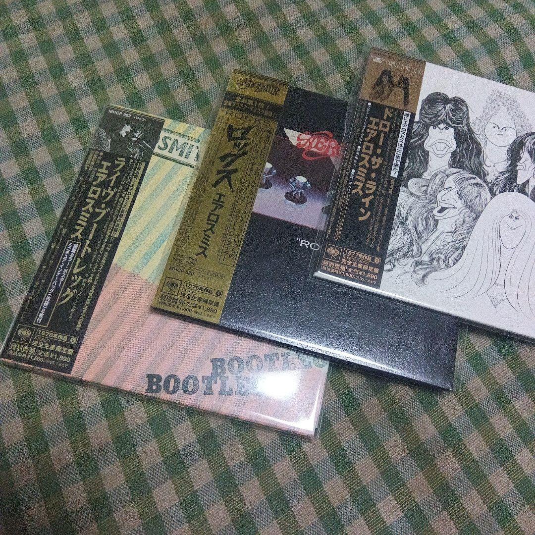 エアロスミス/紙ジャケCD10枚まとめ売り