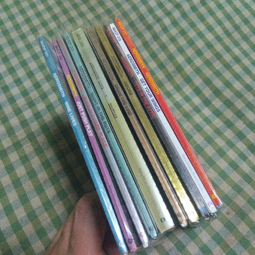 エアロスミス/紙ジャケCD10枚まとめ売り