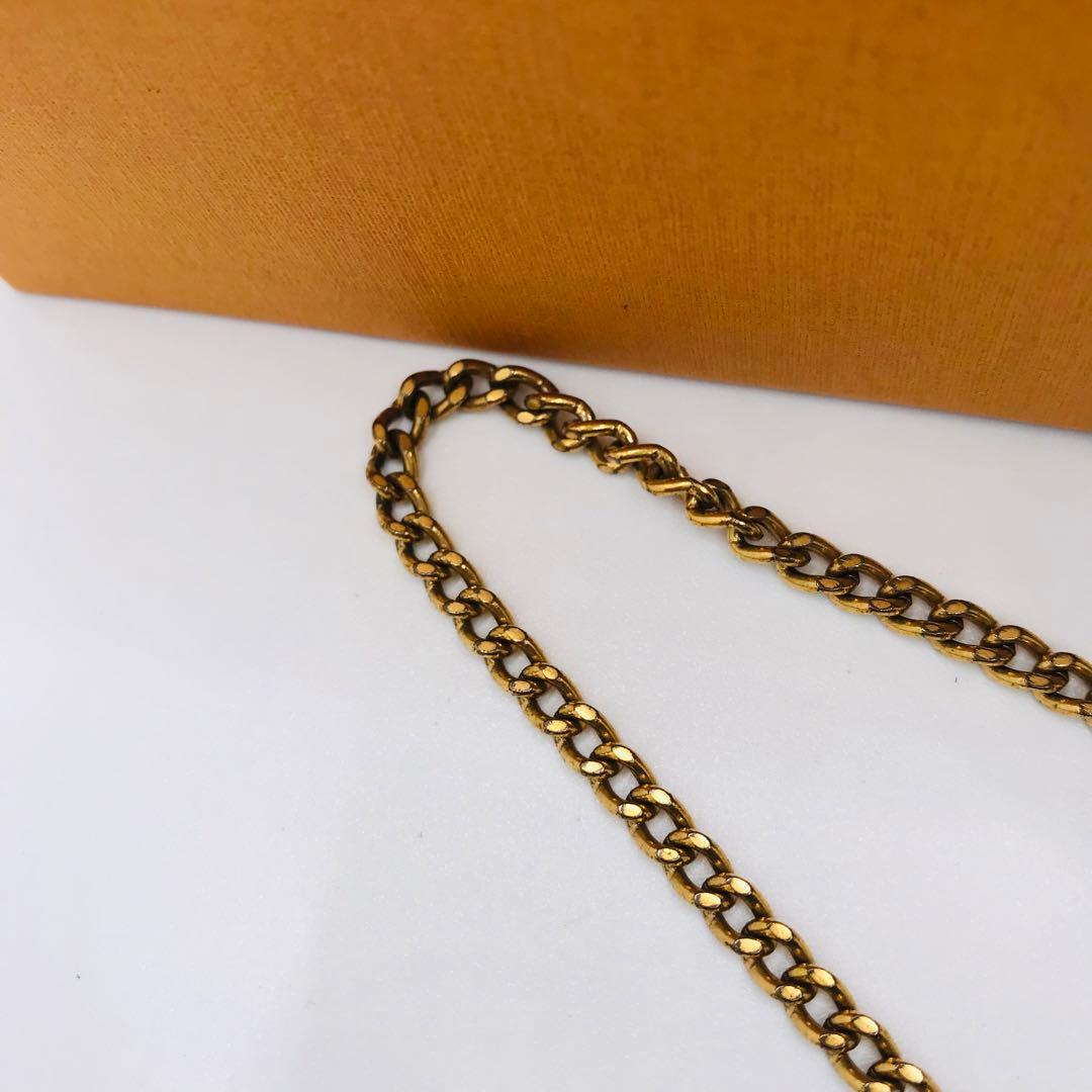 ルイヴィトン✨金 ゴールド ウォレットチェーン ポルトフォイユ・アコルディオン