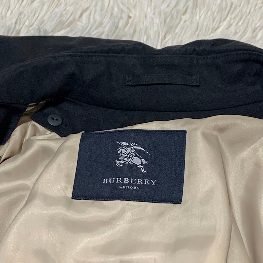 美品　バーバリーロンドン　トレンチ　ロング丈　　ライナー　ベルト　チェック　XL