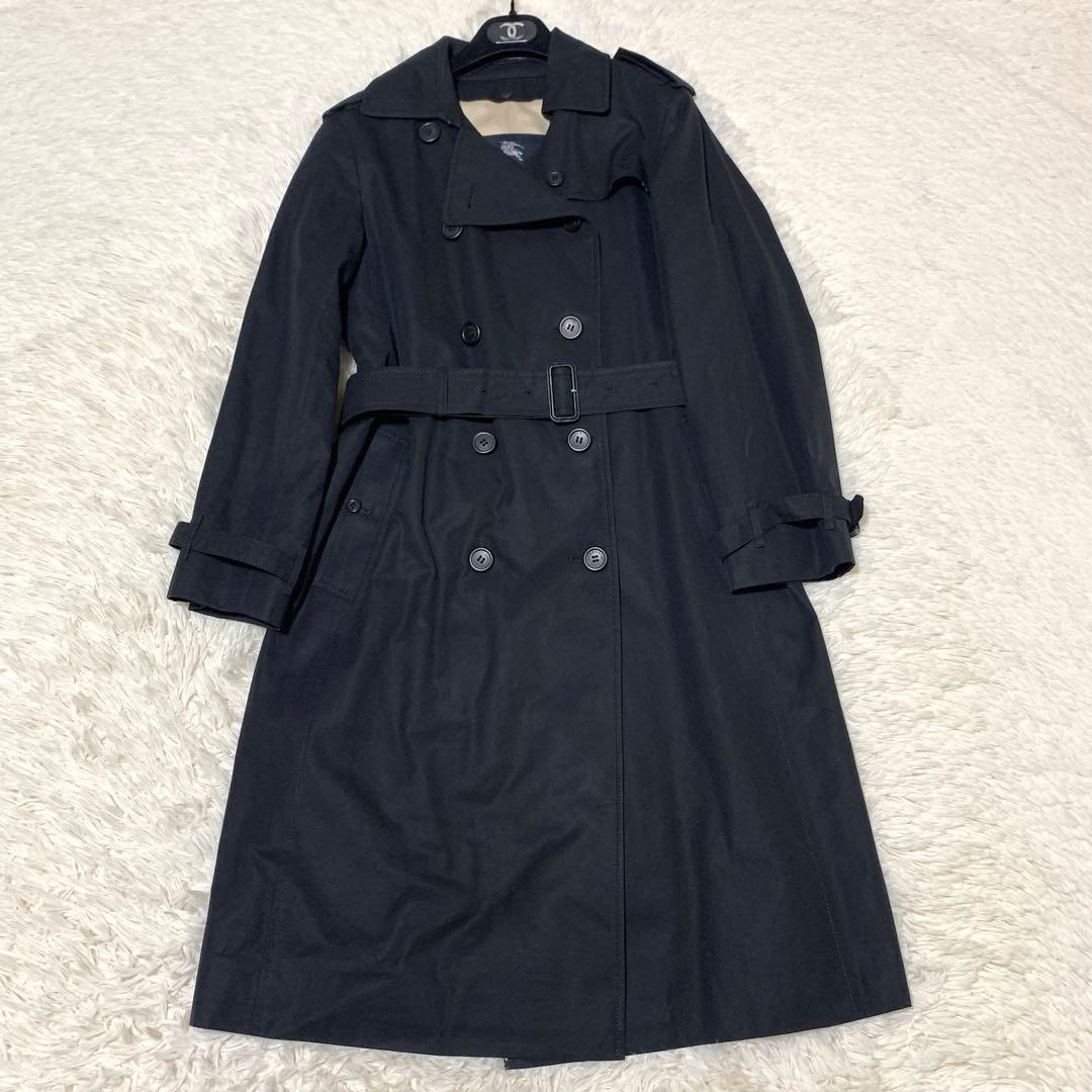 美品　バーバリーロンドン　トレンチ　ロング丈　　ライナー　ベルト　チェック　XL